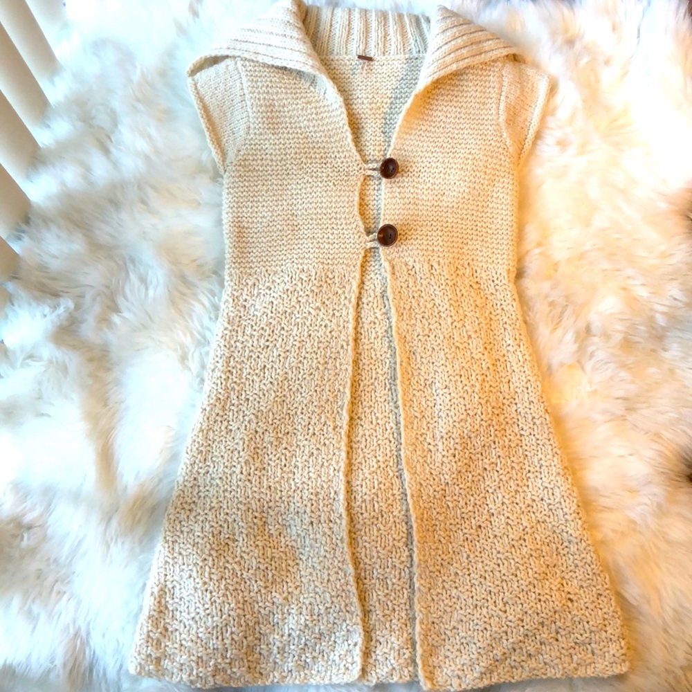 Free People Wool Cardigan